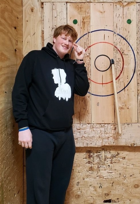 axe throwing with c-dot 416